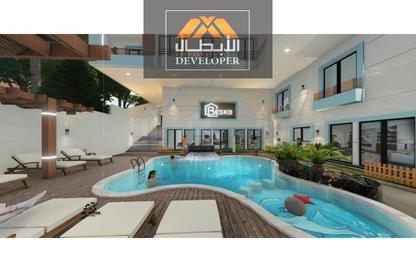 Apartment - 1 Bedroom - 1 Bathroom for sale in Intercontinental District - Hurghada - Red Sea