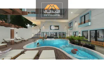 Apartment - 1 Bedroom - 1 Bathroom for sale in Intercontinental District - Hurghada - Red Sea