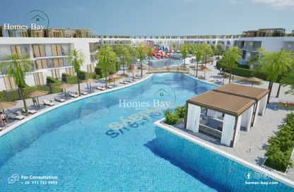 Apartment - 2 Bedrooms - 1 Bathroom for sale in Magawish Resort - Hurghada Resorts - Hurghada - Red Sea