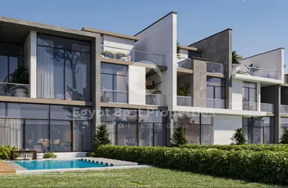 Villa - 4 Bedrooms - 4 Bathrooms for sale in Swan Lake Residence - 5th Settlement Compounds - The 5th Settlement - New Cairo City - Cairo