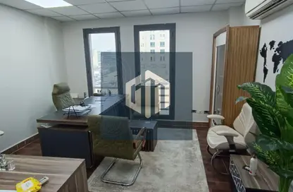 Office Space - Studio - 1 Bathroom for rent in Bank Center Street - South Teseen St. - The 5th Settlement - New Cairo City - Cairo