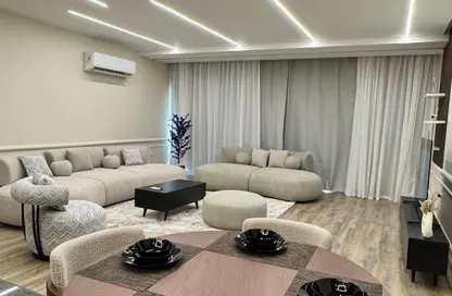 Apartment - 2 Bedrooms - 2 Bathrooms for rent in Lake View Residence - 5th Settlement Compounds - The 5th Settlement - New Cairo City - Cairo