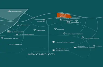 مساحات مكتبية - استوديو للبيع في كومباوند سعاده - مدينة القاهرة الجديدة - القاهرة