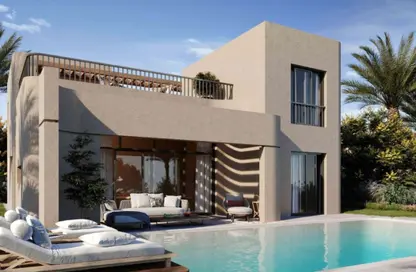 Chalet - 3 Bedrooms - 3 Bathrooms for sale in Makadi Orascom Resort - Makadi - Hurghada - Red Sea