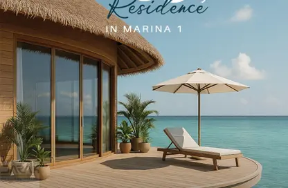 شقق فندقية - 2 غرف نوم - 2 حمامات للبيع في مارينا 1 - مارينا - العلمين - الساحل الشمالي