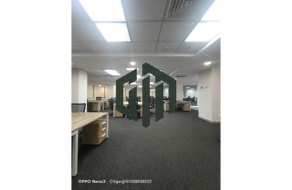 Office Space - Studio - 2 Bathrooms for rent in Bank Center Street - South Teseen St. - The 5th Settlement - New Cairo City - Cairo