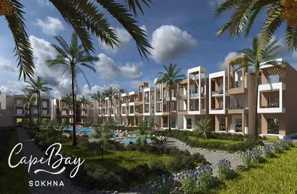 Chalet - 2 Bedrooms - 1 Bathroom for sale in Cape Bay Sokhna - Al Ain Al Sokhna - Suez