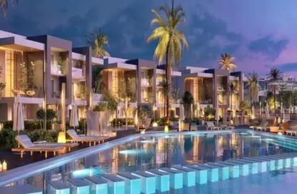 Chalet - 2 Bedrooms - 2 Bathrooms for sale in Azha North - Ras Al Hekma - North Coast