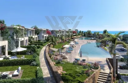 Chalet - 1 Bedroom - 1 Bathroom for sale in Seashore - Ras Al Hekma - North Coast