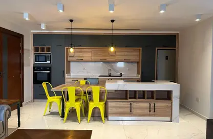 Apartment - 2 Bedrooms - 1 Bathroom for rent in Palm Hills Village Gate - South Investors Area - New Cairo City - Cairo