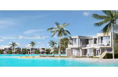 Chalet - 2 Bedrooms - 2 Bathrooms for sale in Azha North - Ras Al Hekma - North Coast