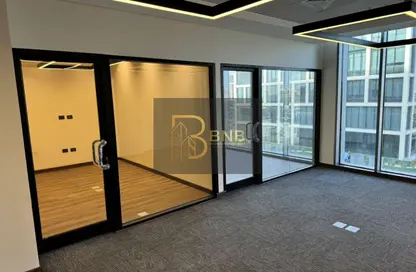 Office Space - Studio - 2 Bathrooms for rent in Cairo Festival City - North Investors Area - New Cairo City - Cairo