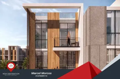 Apartment - 2 Bedrooms - 3 Bathrooms for sale in HAP Town - Mostakbal City Compounds - Mostakbal City - Future City - Cairo