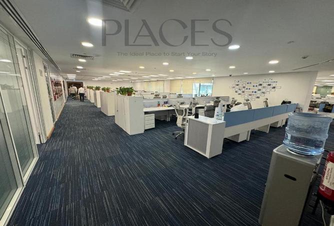Office Space - Studio - 2 Bathrooms for rent in V90 - North Teseen St. - The 5th Settlement - New Cairo City - Cairo