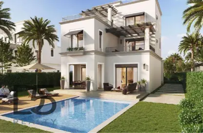 Villa - 6 Bedrooms - 5 Bathrooms for sale in Hilltop Golf Villas - Uptown Cairo - Mokattam - Cairo