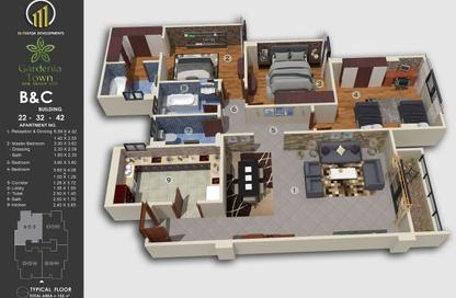 Apartment - 3 Bedrooms - 3 Bathrooms for sale in New Obour City - Qalyubia