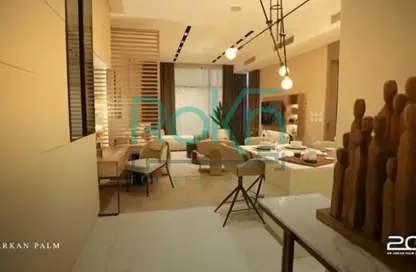 شقة - 2 غرف نوم - 2 حمامات للبيع في 205 اركان بالم - كمبوندات الشيخ زايد - الشيخ زايد - الجيزة