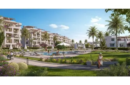 Penthouse - 3 Bedrooms - 3 Bathrooms for sale in Hacienda West - Ras Al Hekma - North Coast