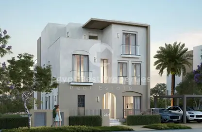 Villa - 4 Bedrooms - 4 Bathrooms for sale in Hills of one - New Zayed City - Sheikh Zayed City - Giza