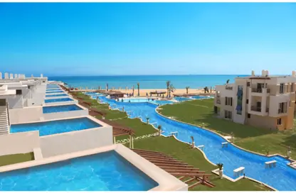 Chalet - 2 Bedrooms - 1 Bathroom for sale in Blue Blue - Al Ain Al Sokhna - Suez