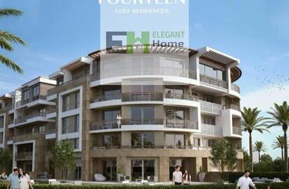 Apartment - 3 Bedrooms - 3 Bathrooms for rent in The Fourteen Golf Residences - Uptown Cairo - Mokattam - Cairo