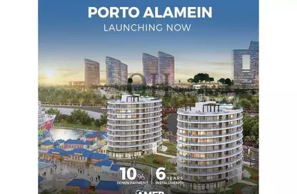 Apartment - 2 Bedrooms - 2 Bathrooms for sale in Golf Porto Marina - Al Alamein - North Coast