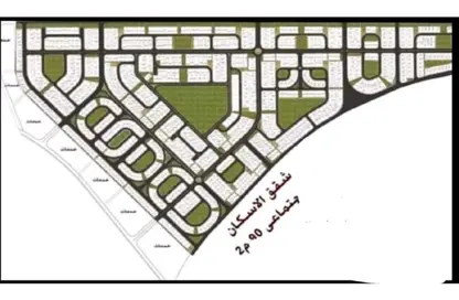 Land - Studio - 2 Bathrooms for sale in El Motamayez District North - Badr City - Cairo
