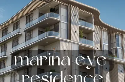 شقق فندقية - غرفة نوم - 2 حمامات للبيع في مارينا 1 - مارينا - العلمين - الساحل الشمالي