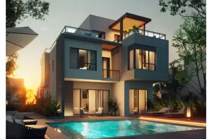 Villa - 5 Bedrooms - 5 Bathrooms for sale in The Crown - Cairo Alexandria Desert Road - 6 October City - Giza