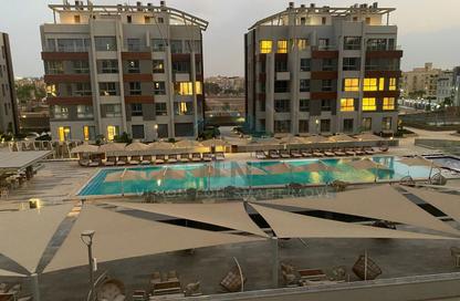 Apartment - 1 Bedroom - 2 Bathrooms for rent in Aljazi Marriott Residences - Mohamed Naguib Axis - North Investors Area - New Cairo City - Cairo