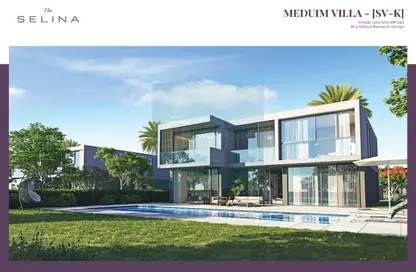 Villa - 5 Bedrooms - 6 Bathrooms for sale in Swan Lake - The 1st Settlement - New Cairo City - Cairo