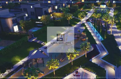 Townhouse - 3 Bedrooms - 5 Bathrooms for sale in Azzar - 5th Settlement Compounds - The 5th Settlement - New Cairo City - Cairo