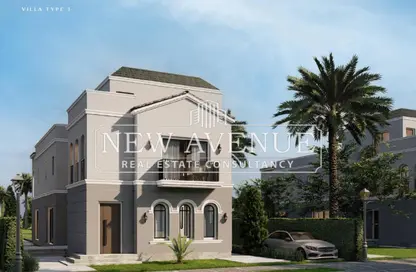 Twin House - 4 Bedrooms - 4 Bathrooms for sale in Garden Residence - Hyde Park - New Cairo City - Cairo