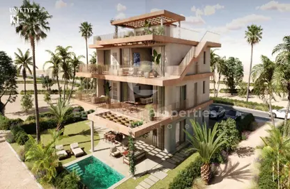 Chalet - 3 Bedrooms - 4 Bathrooms for sale in Ramla Lakeside - Qesm Ad Dabaah - North Coast