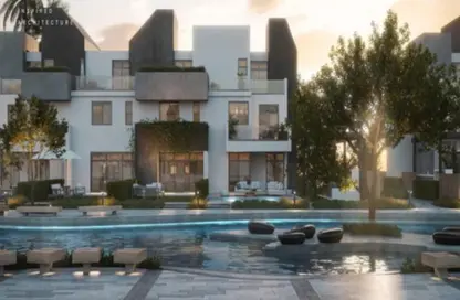 Townhouse - 3 Bedrooms - 3 Bathrooms for sale in Rivers - New Zayed City - Sheikh Zayed City - Giza