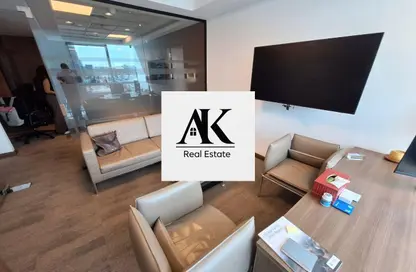 Office Space - Studio - 5 Bathrooms for rent in Bank Center Street - South Teseen St. - The 5th Settlement - New Cairo City - Cairo