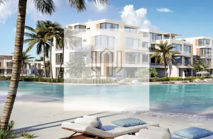 Chalet - 2 Bedrooms - 3 Bathrooms for sale in The Waterway - Qesm Ad Dabaah - North Coast