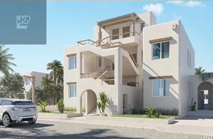 Chalet - 2 Bedrooms - 3 Bathrooms for sale in Hacienda Waters - Qesm Ad Dabaah - North Coast
