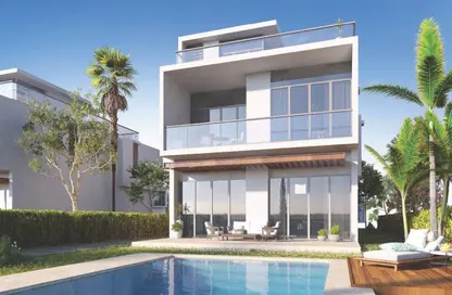 Chalet - 3 Bedrooms - 3 Bathrooms for sale in Mazarine - New Alamein City - Al Alamein - North Coast