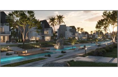 Villa - 3 Bedrooms - 4 Bathrooms for sale in Rivers - New Zayed City - Sheikh Zayed City - Giza