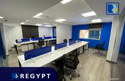 Office Space - Studio - 4 Bathrooms for rent in Al Laselky St. - El Laselky - New Maadi - Hay El Maadi - Cairo