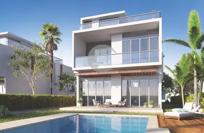 Chalet - 3 Bedrooms - 3 Bathrooms for sale in Mazarine - New Alamein City - Al Alamein - North Coast