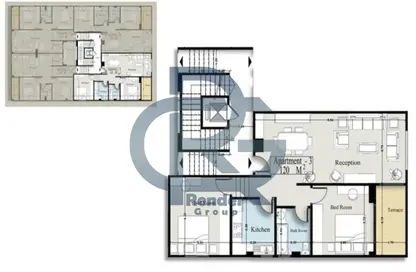 Apartment - 2 Bedrooms - 1 Bathroom for sale in Sephora Heights - 5th Settlement Compounds - The 5th Settlement - New Cairo City - Cairo