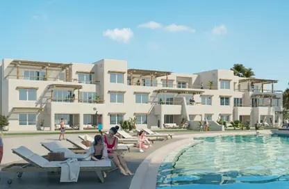 Chalet - 2 Bedrooms - 3 Bathrooms for sale in Hacienda West - Ras Al Hekma - North Coast