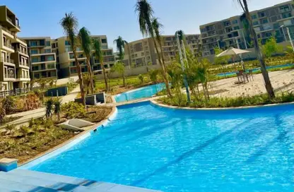 Apartment - 2 Bedrooms - 2 Bathrooms for sale in Palm Hills New Cairo - 5th Settlement Compounds - The 5th Settlement - New Cairo City - Cairo