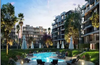 Duplex - 3 Bedrooms - 4 Bathrooms for sale in Garden Residence - Hyde Park - New Cairo City - Cairo