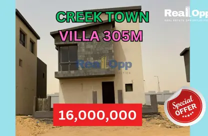 Villa - 4 Bedrooms - 4 Bathrooms for sale in Creek Town - The 1st Settlement - New Cairo City - Cairo
