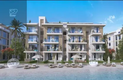 Chalet - 2 Bedrooms - 3 Bathrooms for sale in Azha North - Ras Al Hekma - North Coast