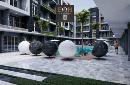 Apartment - 1 Bedroom - 1 Bathroom for sale in El Kawther District - Hurghada - Red Sea