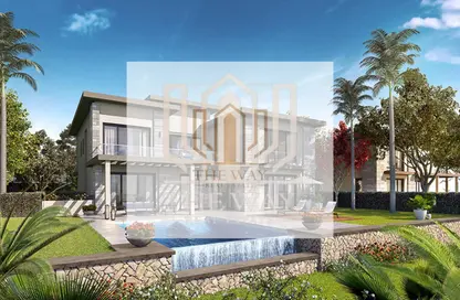 Townhouse - 3 Bedrooms - 4 Bathrooms for sale in Swan Lake West - 6 October Compounds - 6 October City - Giza